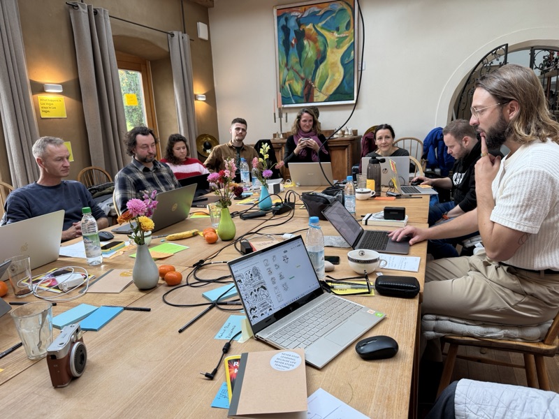 Gruppe beim Workshop